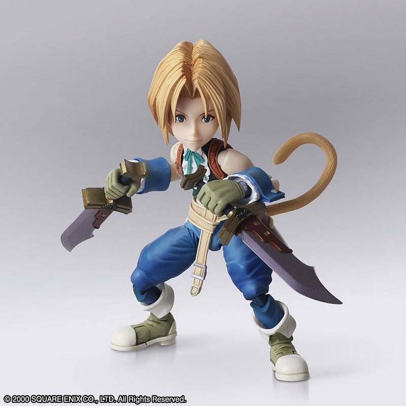 neuf figurine final fantasy IX BRING ARTS ZIDANE & GARNET 17TH SET 