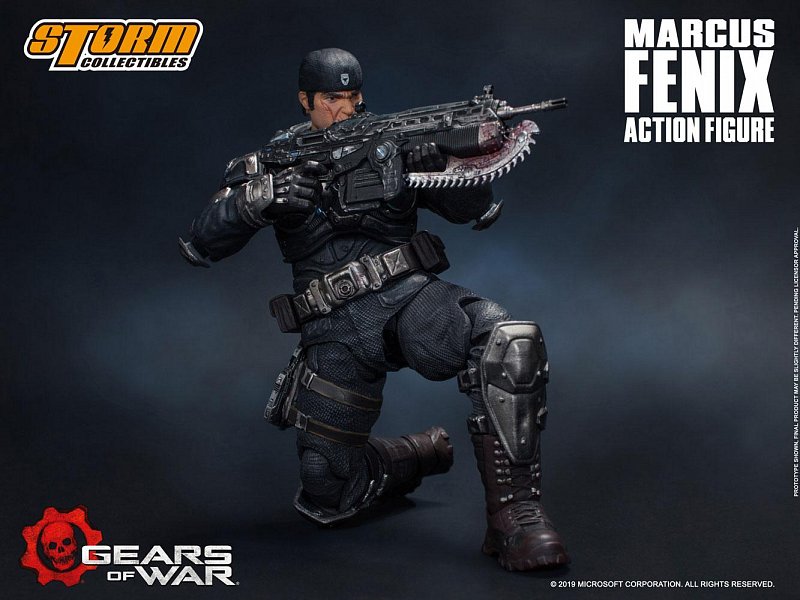 Gears Of War 5 Action Figure 1 12 Marcus Fenix 16 Cm Gears Of War 5 Action Figure 1 12 Marcus Fenix 16 Cm