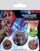 Guardians of the Galaxy Vol. 2 Pin Badges 5-Pack Rocket & Groot