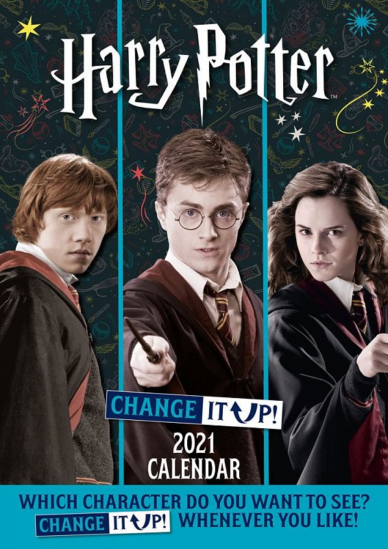 Harry Potter A3 Kalender 2021 *Englische Version* 