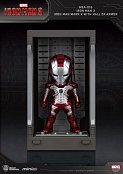 Iron Man 3 Mini Egg Attack Action Figure Hall of Armor Iron Man Mark V 8 cm