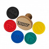 Justice League Cookie Stamp Logos