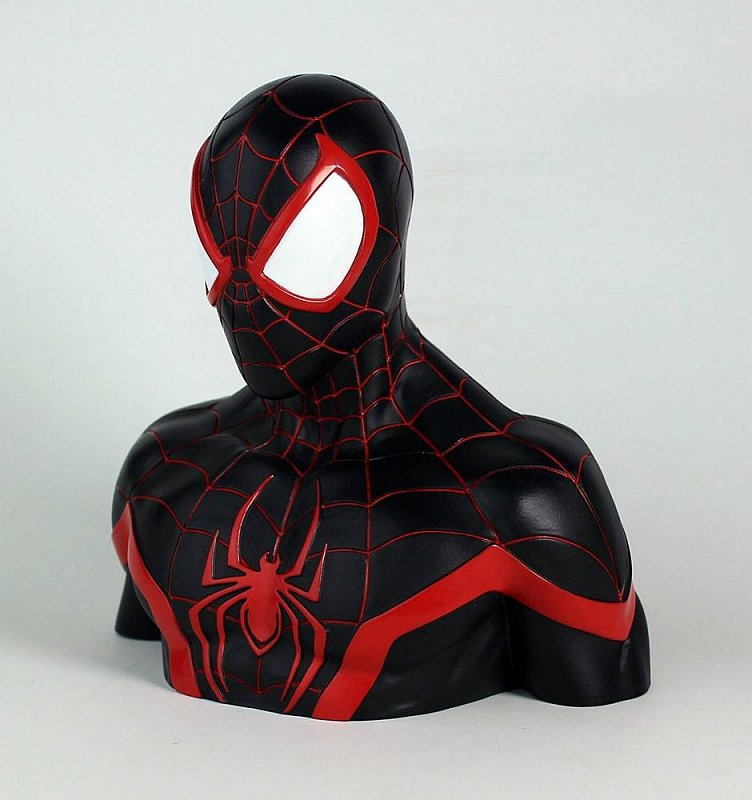 MARVEL Comics SPIDERMAN BUST COIN BANK  NEW 