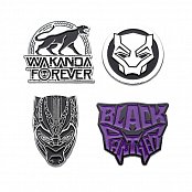 Marvel Collectors Pins 4-Pack Black Panther