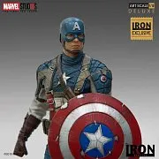 Marvel Comics BDS Art Scale Statue 1/10 Captain America First Avenger MCU 10 Years Event EX 21 cm