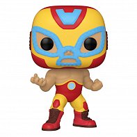 Marvel luchadores pop! vinyl figure iron man 9 cm