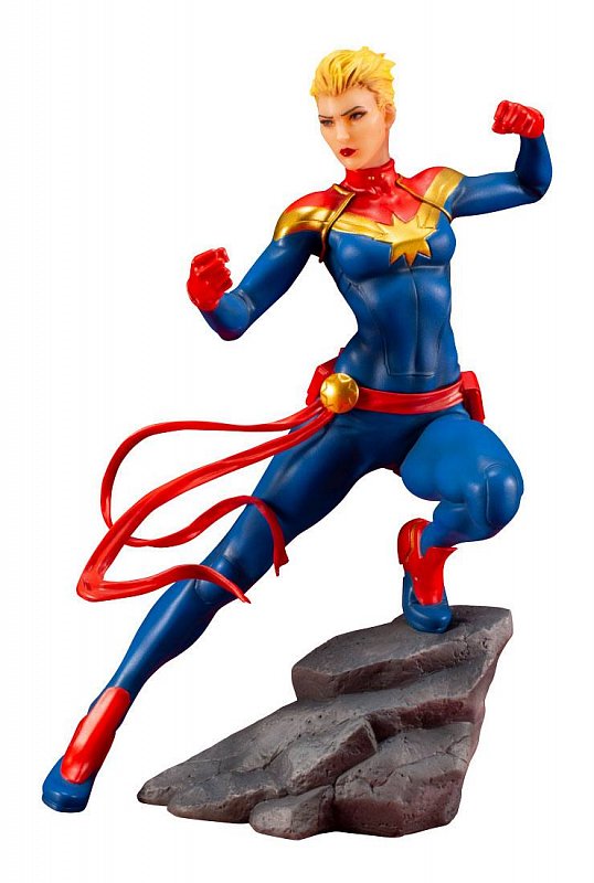 PVC Statue 1/10 Captain Marvel 17 cm Marvel Universe Avengers Series ARTFX 