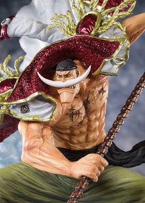 One Piece Figuartszero Pvc Statue Edward Newgate Whitebeard Pirate Captain 27 Cm