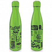 Rick and Morty Drink Bottle Quotes