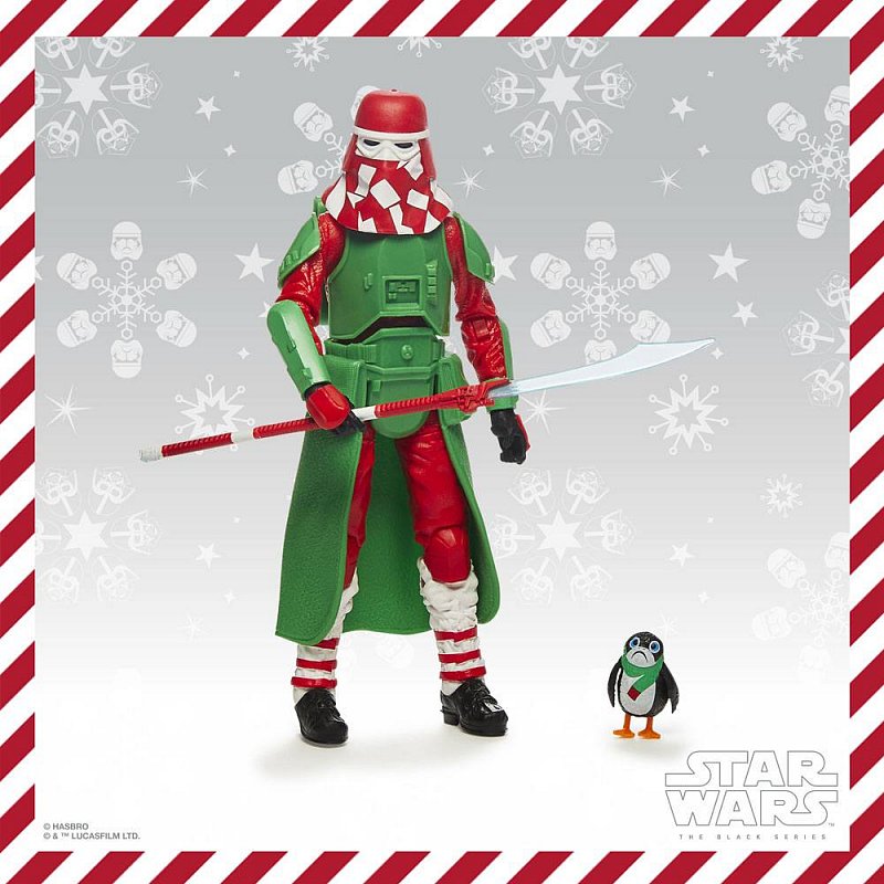 Snowtrooper Holiday Edition Star Wars Black Series 15 cm Action Figur Hasbro 