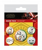 Star Wars Episode IX Pin Badges 5-Pack Droids