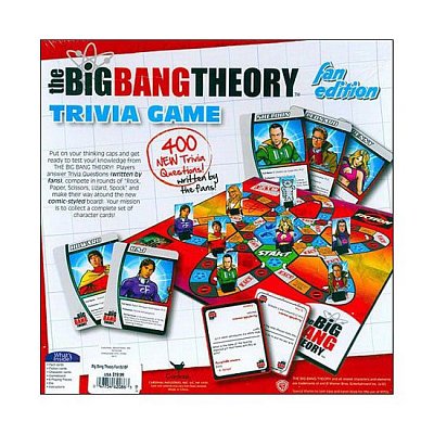The Big Bang Theory Board Game Trivia Fact Or Fiction Fan Edition English Version