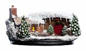 The Hobbit An Unexpected Journey Statue 35 Bagshot Row Christmas Edition 7 cm