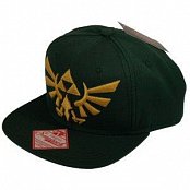 The Legend of Zelda Snap Back Baseball Cap Embroided Gold Logo