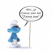 The Smurfs Collectoys Comics Speech Statue Grouchy Smurf 22 cm *French Version*