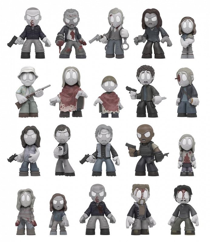 walking dead mini figures