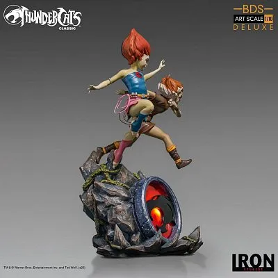 Thundercats BDS Art Scale Statue 1/10 WilyKit & WilyKat Deluxe 22 cm
