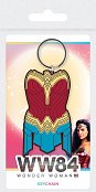 Wonder Woman 1984 Rubber Keychains Amazonian Armor 6 cm Case (10)